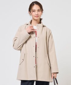 J.PRESS LADIES 【2way】ドライツイルストレッチ フーデット アウター