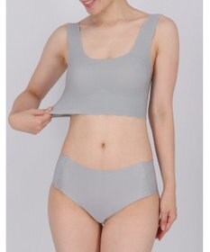 WACOAL 【GOCOCi ゴコチ】 ノンワイヤーブラ ハーフトップ まるでつけていないような着ごこち ムレにくい フラット仕上げ ホックなし CGG510 /ワコール