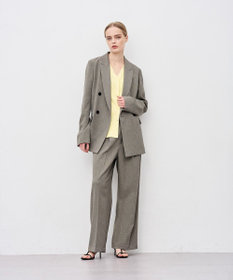 uncrave ウォッシャブルウールライクツイル ジャケット