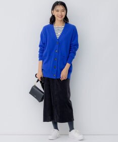 23区 【洗える】ピュアカシミヤ カーディガン