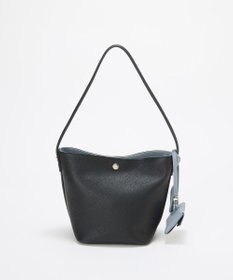 TOPKAPI 【Breath TOPKAPI】DUAL デュアル シュリンクレザー バイカラー 2way ワンハンドル ショルダーバッグ チャーム付き