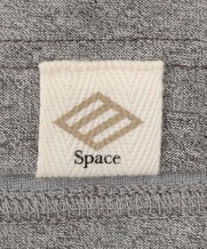 JOSEPH ABBOUD MOUNTAIN 【SPACE／UNISEX】スラブプレーティングボーダープリント Tシャツ