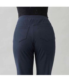 Chacott デニム調ブーツカットパンツ