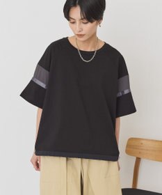 AMERICAN HOLIC 異素材ラインプルオーバー