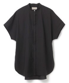 UNFILO L ワッシャーブロード ブザムロングシャツ