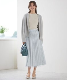 ANY SIS 【洗える】シャギーニット パーカー