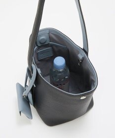 TOPKAPI 【Breath TOPKAPI】DUAL デュアル シュリンクレザー バイカラー 2way ワンハンドル ショルダーバッグ チャーム付き