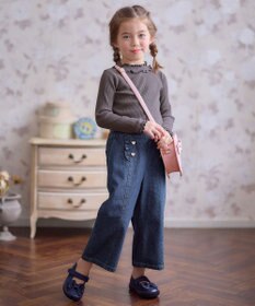 ANY KIDS バックリボン カットソー