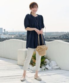 Tiaclasse シャーリングチュニック