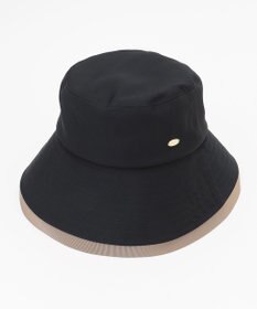 TOCCA 【紫外線90%カット・吸水速乾・抗菌防臭・接触冷感・洗える・サイズ調整可】TRIM RIBBON BUCKET HAT バケットハット