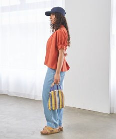 J.PRESS YORK STREET 【WOMEN】バックドレープドルマン ブラウス