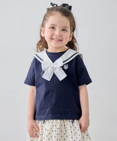 ANY KIDS 【綿100%/接触冷感】ひんやり 2WAY セーラーTシャツ