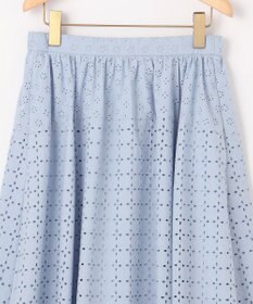 組曲 S 【WEB限定】エンブロイダリーレース フレアスカート