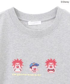 Green Parks シュガーラッシュ　／　クロスステッチ刺繡半袖ＴＥＥ