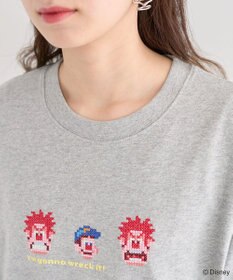 Green Parks シュガーラッシュ　／　クロスステッチ刺繡半袖ＴＥＥ