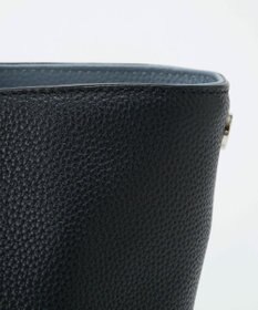 TOPKAPI 【Breath TOPKAPI】DUAL デュアル シュリンクレザー バイカラー 2way ワンハンドル ショルダーバッグ チャーム付き