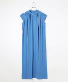#Newans 【乾燥機可能/接触冷感】ヨークギャザーロングワンピース