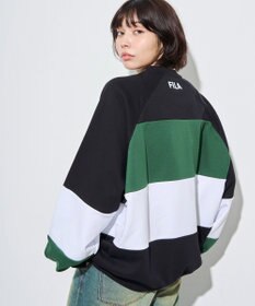 WEGO 【ユニセックス着用ITEM】別注FILAパネル切替プルオーバー