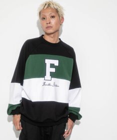 WEGO 【ユニセックス着用ITEM】別注FILAパネル切替プルオーバー