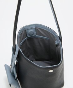 TOPKAPI 【Breath TOPKAPI】DUAL デュアル シュリンクレザー バイカラー 2way ワンハンドル ショルダーバッグ チャーム付き