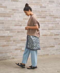 J.PRESS YORK STREET 【WOMEN】バックドレープドルマン ブラウス