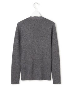 ICB L 【洗える】 エクストラファインメリノリブ Vネックカーディガン