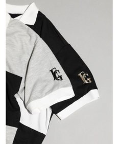 Green Parks ＥＧＯＩＳＴ　ロゴ刺しゅうラガーシャツ