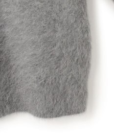 ICB L フォックスアルパカニット Vネックカーディガン