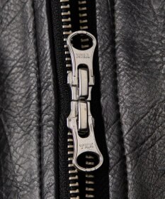 WEGO エイジドFレザーブルゾン