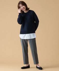 ANY 【洗濯機可能】ソフトアクリル求心ニット