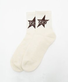 WEGO スターロゴデザインソックス