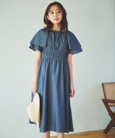 Feroux 【洗える】ラッフル ワンピース