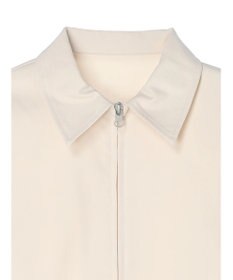 earth music&ecology ジップショートシャツ