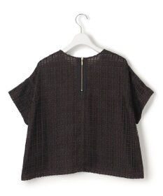 23区 【洗える】Broche チェック レース ブラウス
