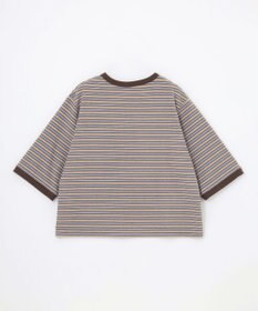 ANY 起毛ボーダーリンガーＴシャツ