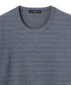 JOSEPH HOMME メランジリップル　クルーネックカットソー