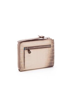A.D.M.J. 【ミニ財布 / 牛革】クロコ型押し　スモールウォレット