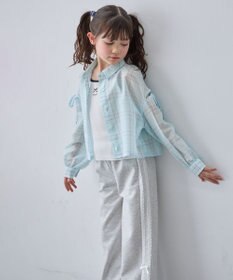 ANY KIDS シアーチェックシャツ