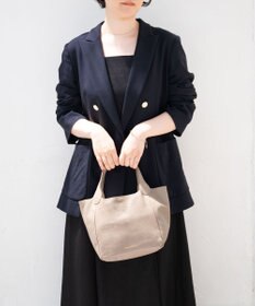 Hekhèr Le Style de Vie 【日本製/セレモニーにも】シュリンクレザー ハンドバッグ small