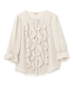TOCCA 【消臭・洗える】PROMISE RIBBON FRILL ブラウス