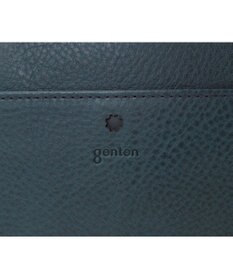 genten アーガイルカットワーク ポーチ