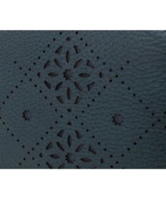 genten アーガイルカットワーク ポーチ