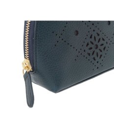 genten アーガイルカットワーク ポーチ