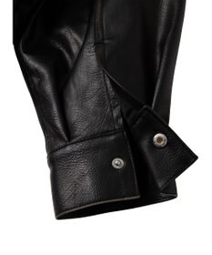 WEGO エイジドFレザーブルゾン