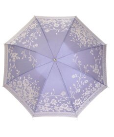 槇田商店 Kirie バラ ロイヤルパープル 折りたたみ傘