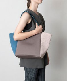 TRICOTE 【 軽くて丈夫・A4サイズ対応】ニットカラーバッグ