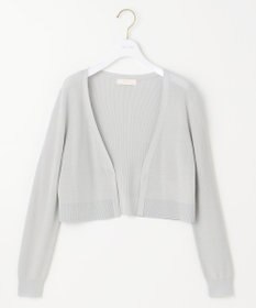 ANY SIS 【接触冷感・UVケア】ショートレングス畔 カーディガン