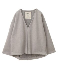 CRAFT STANDARD BOUTIQUE 圧縮ウール風ZIP付きジャケット