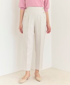 Feroux 【洗える】マリンテーパードパンツ