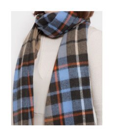 UNBILLION カシュネ cache nez / ウール混チェックストール